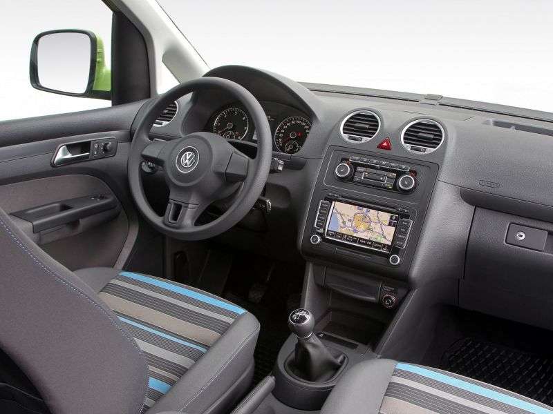 Volkswagen Caddy 3. generacja [zmiana stylizacji] 5 drzwiowy minivan Tramper. 1.2 TSI MT L1 Basic (5 miejsc) (2011 obecnie)