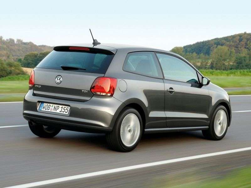 Volkswagen Polo 5 generation hatchback 3 dv. 1.2 MT Trendline (2009 – present)