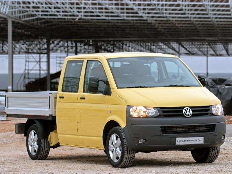 Volkswagen Transporter T5 [restyling] Pritsche board 4 doors. 2.0 BiTDI MT 4Motion Basic (2010 – present)