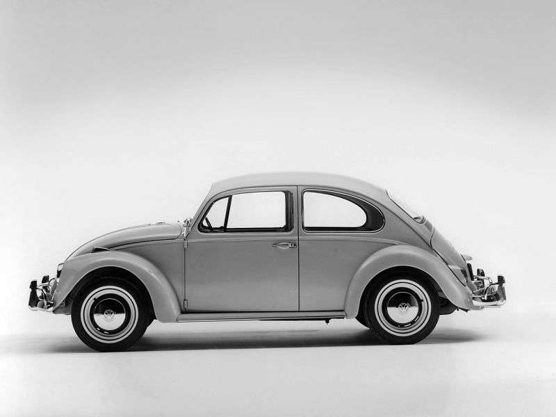 Volkswagen Beetle 1200/1300/1500 [restyling] 1.2 MT sedan (1960–1968)