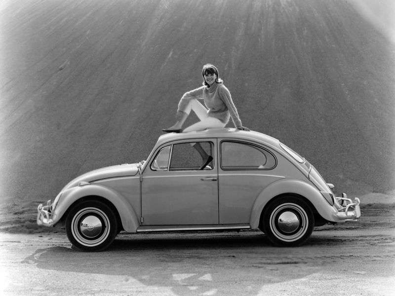 Volkswagen Beetle 1200/1300/1500 [restyling] 1.3 AMT sedan (1965–1968)