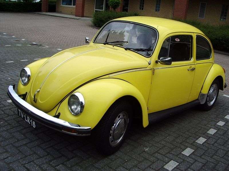 Volkswagen Beetle 1200 [czwarta zmiana stylizacji] sedan 2 drzwiowy. 1,6 AMT (1973 1977)