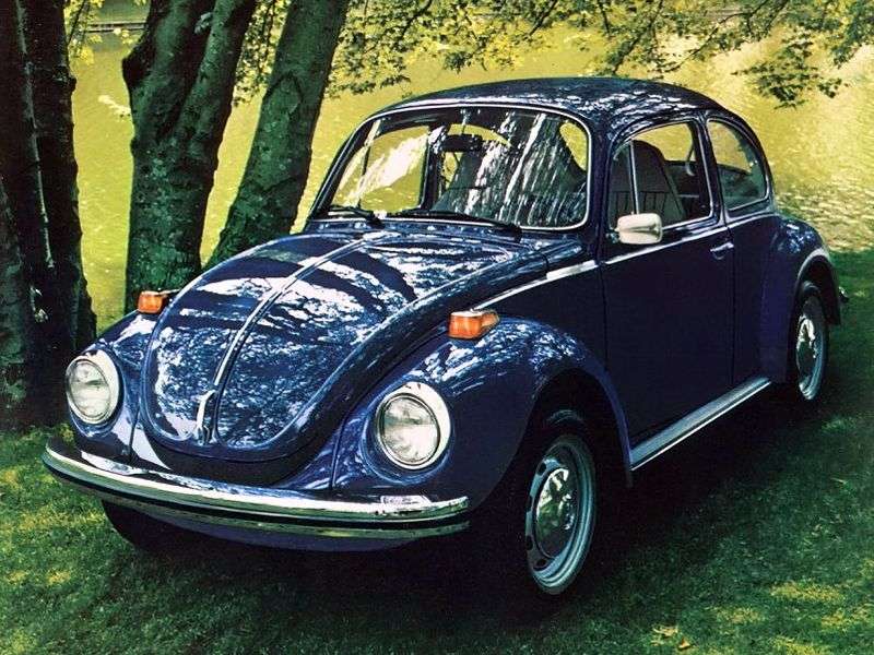 Volkswagen Beetle 1302/1303 [3rd restyling] sedan 1.3 MT L (1972–1975)