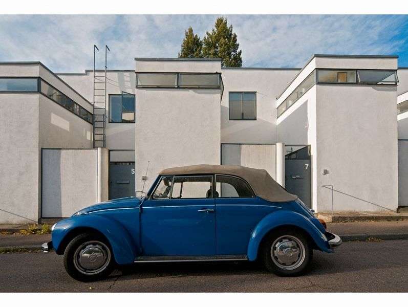 Volkswagen Beetle 1302/1303 [3rd restyling] 1.2 MT L Convertible (1972–1975)
