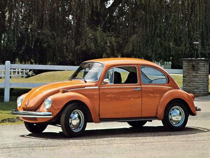 Volkswagen Beetle 1302/1303 [3rd restyling] sedan 1.3 MT (1970–1972)