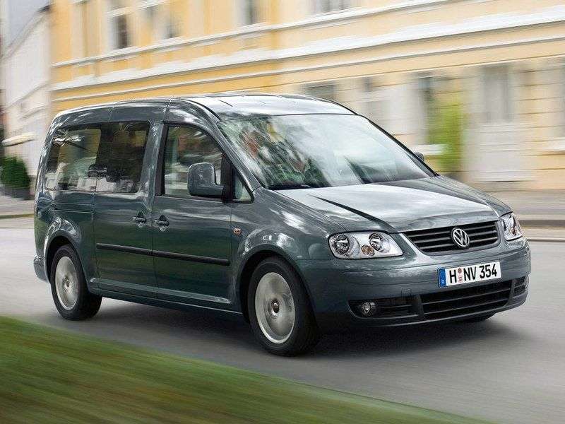 Volkswagen Caddy 3 generation 4 door minivan. 1.4 MT (2004–2010)
