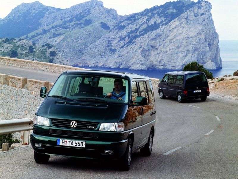 Volkswagen Caravelle T4 Minibus 2.8 AT long (1996–2004)