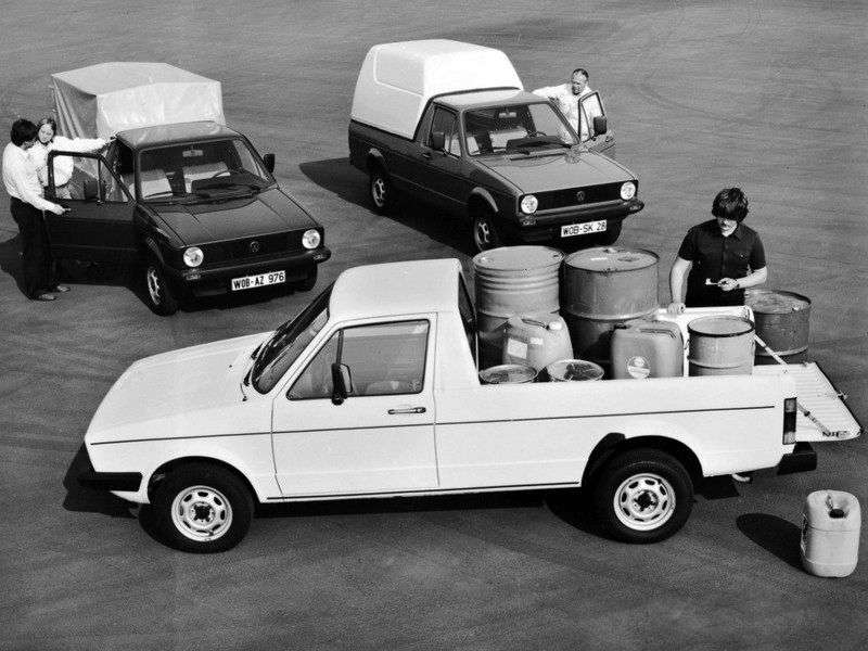 Volkswagen Caddy 1st generation pickup 1.8 MT (1983–1992)