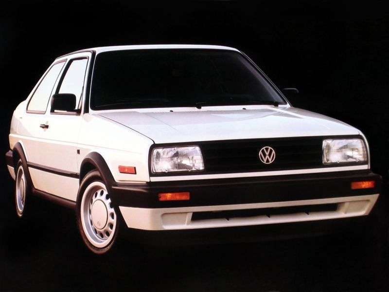 Volkswagen Jetta 2 generation [restyling] 2 d sedan 1.3 MT (1987–1992)