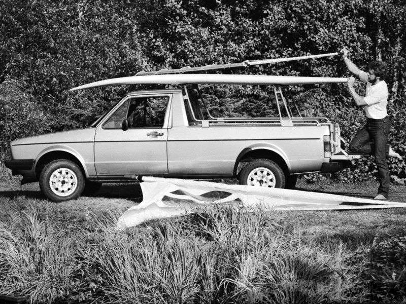 Volkswagen Caddy 1st generation pickup 1.8 MT (1983–1992)