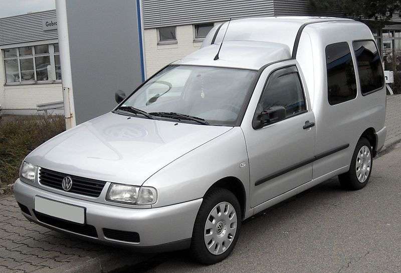 Samochód dostawczy Volkswagen Caddy drugiej generacji 1.4 MT (1996 2004)