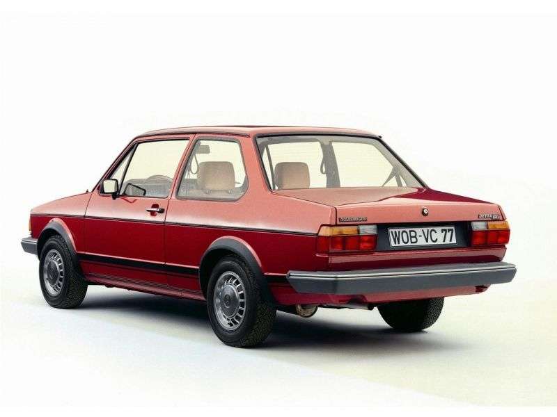 Volkswagen Jetta 2 drzwiowy sedan pierwszej generacji 1,3 mln ton (1979 1984)