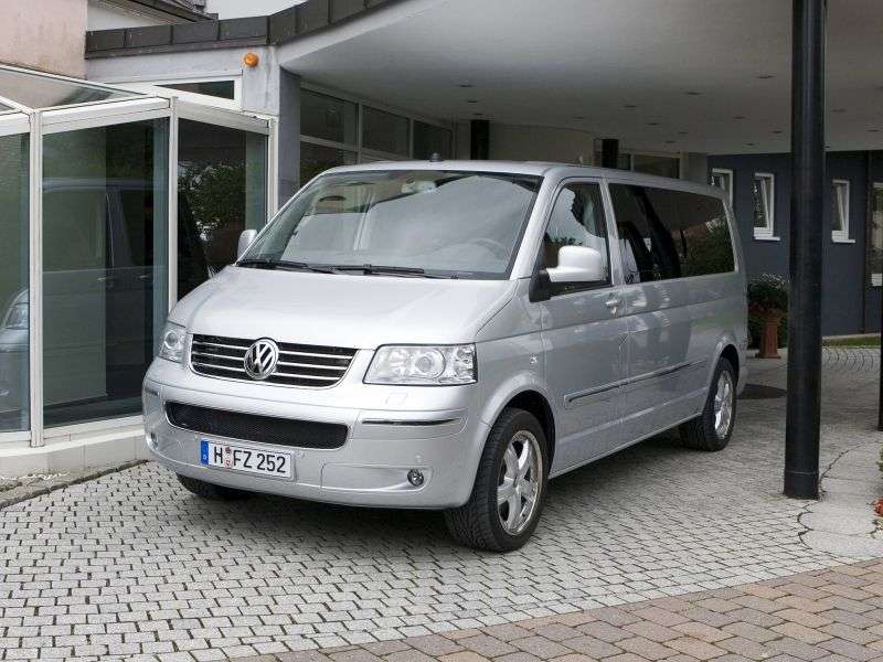 Volkswagen Multivan T5 minibus 2.5 TDI MT (2003 2009)