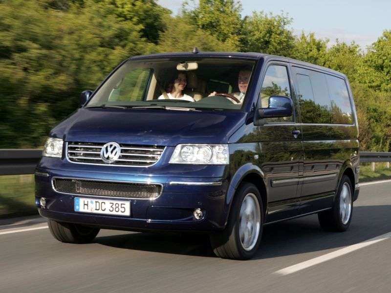 Volkswagen Multivan T5 minibus 1.9 MT TD (2003 2009)