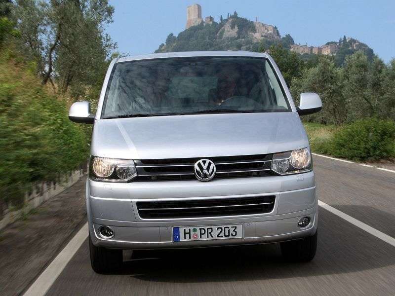 Volkswagen Multivan T5 [restyling] Minibus 2.0 BiTDI DSG 4Motion Comfortline (2013) (2010 – current century)