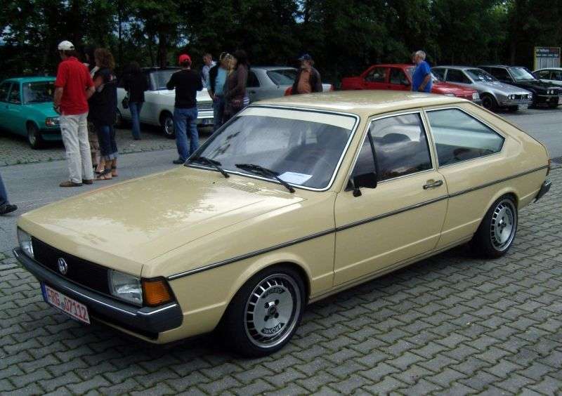 Volkswagen Passat B1 [zmiana stylizacji] fastback 2 drzwiowy. 1,3 mln ton (1977 1981)
