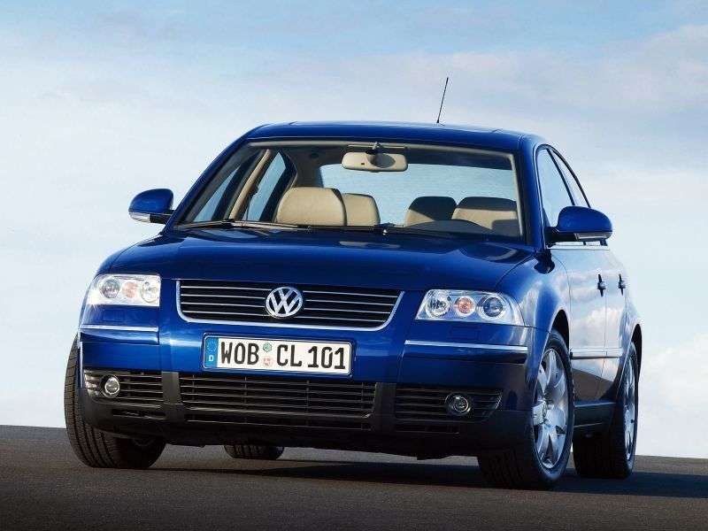 Volkswagen Passat B5.5 [restyling] 2.5 TDI 4Motion AT sedan (2000–2005)