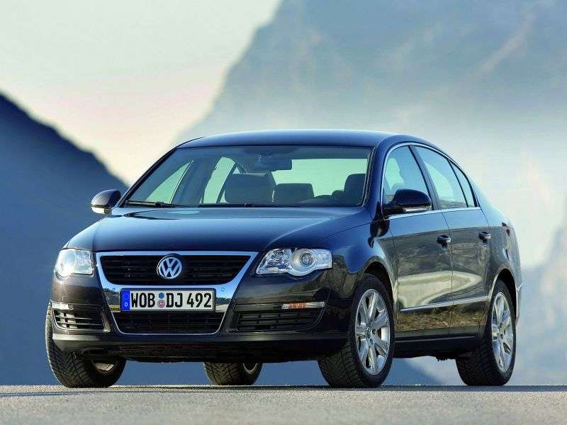 Volkswagen Passat B6sedan 4 bit. 2.0 BlueTDI MT (2008–2010)