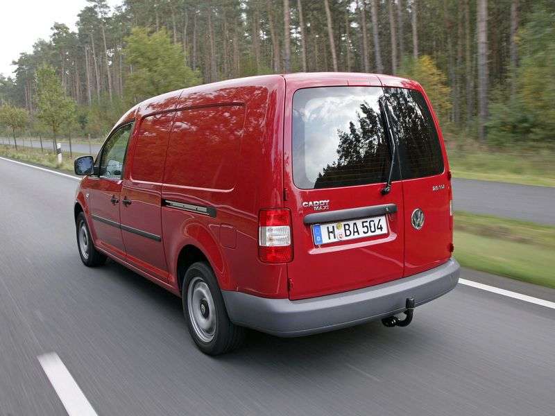 Volkswagen Caddy 3 generacji Maxi van 4 drzwiowy 1,9 TDI MT (2007 2010)