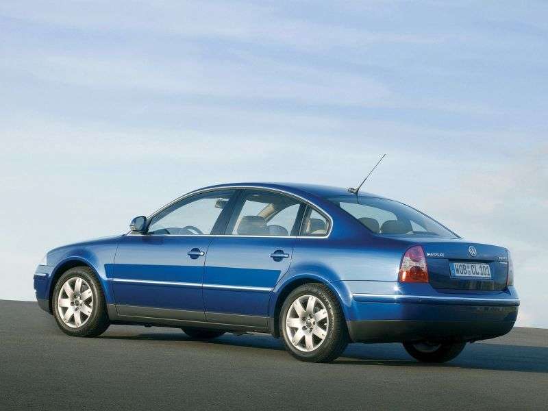Volkswagen Passat B5.5 [restyling] 2.5 TDI 4Motion AT sedan (2000–2005)