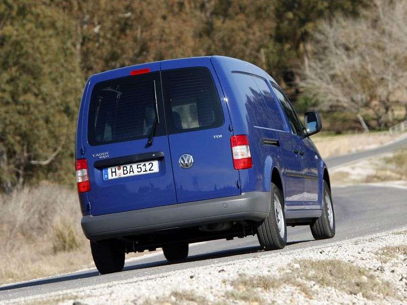 Volkswagen Caddy 3 generacji Maxi van 4 drzwiowy 1,9 TDI MT (2007 2010)