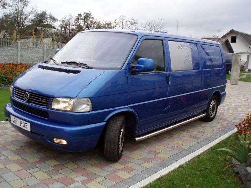 Volkswagen Transporter T4 [zmiana stylizacji] van 2.5 TDI 7DW L MT (1998 2003)