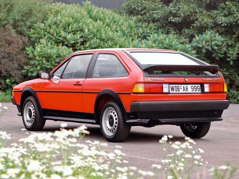 Volkswagen Scirocco 2. generacja coupe 1.8 16V MT (1986 1989)