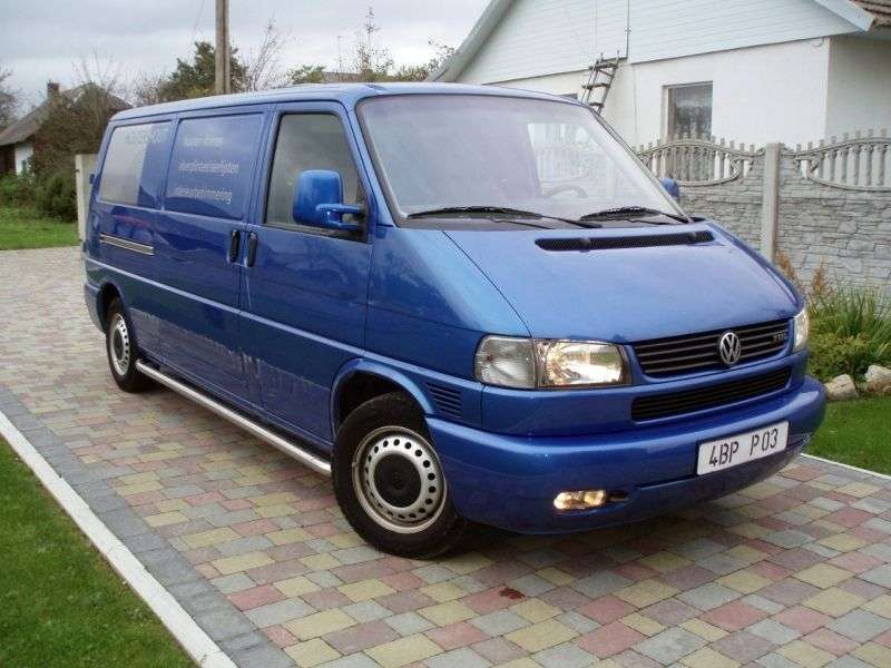 Volkswagen Transporter T4 [zmiana stylizacji] van 2.5 TDI 7DZ MT (1998 2003)