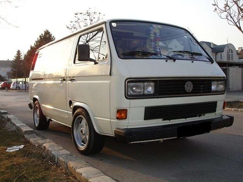 Volkswagen Transporter T3 [restyling] van 1.9 MT (1982–1985)