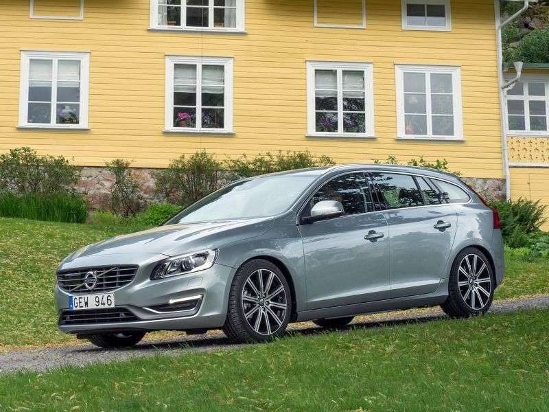 Volvo V60 1.generacji [zmiana stylizacji] Estate 2.0 D3 MT (2013 obecnie)