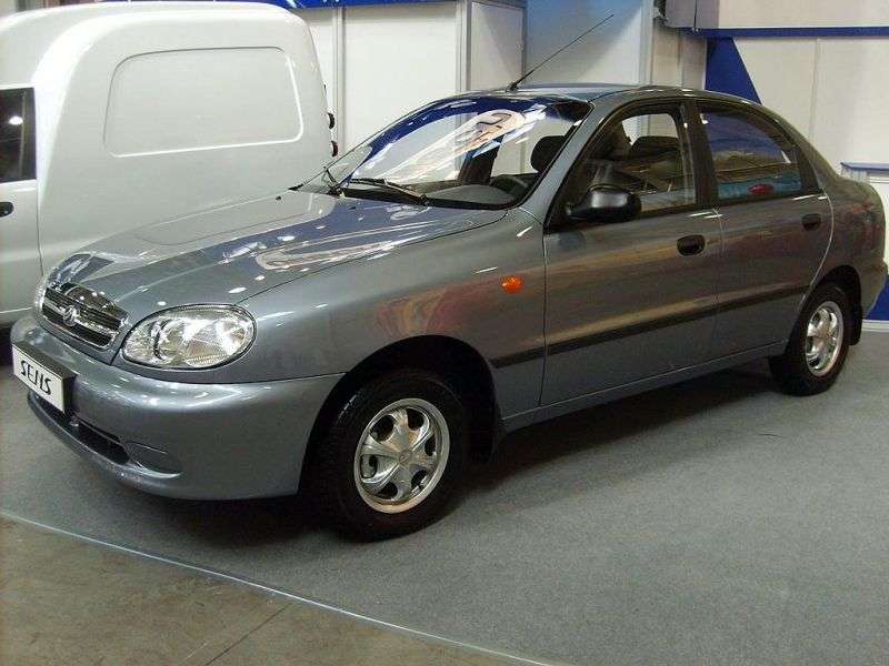 ZAZ Sens 1st generation sedan 1.3 MT (2007–2009)